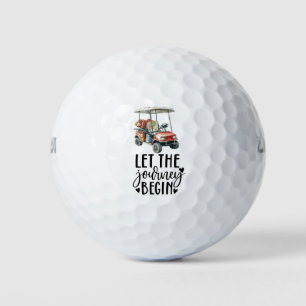 Golf retirement let the journey begin for golfer balls