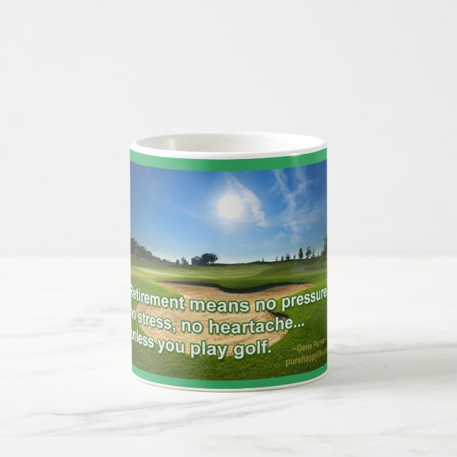 Golf Retirement Mug (Center)