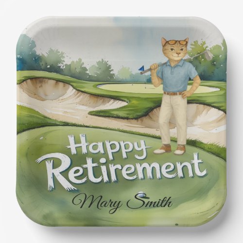 Golf Retirement themed for Siamese Cat lovers