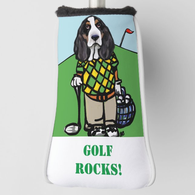 GOLF ROCKS HEAD COVER (Rotate 90)