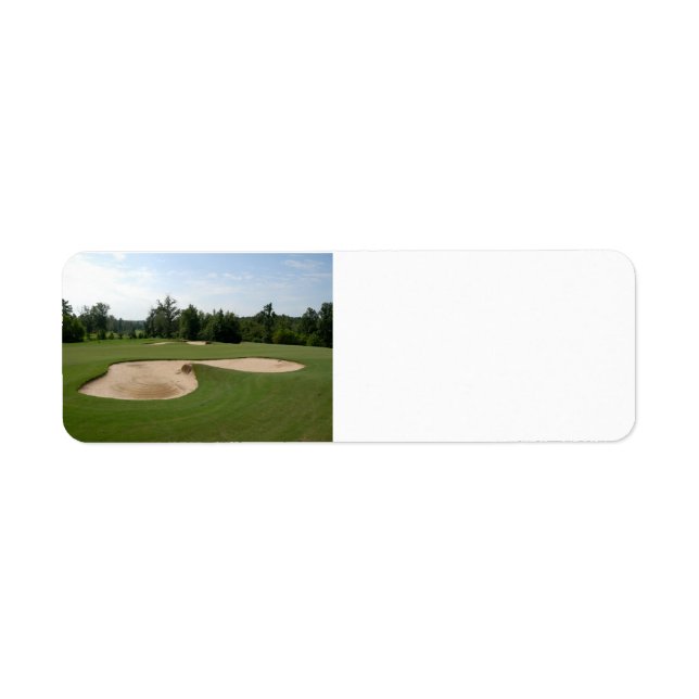 Golf Sand Trap Label (Front)