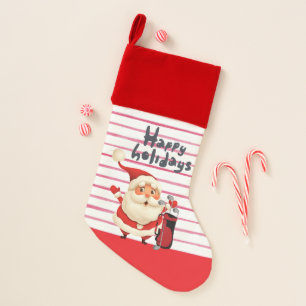 Golf Santa Claus golfer Christmas gifts for golfer Christmas Stocking