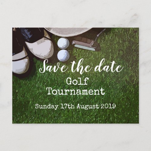Golf Save the date Golf Tournament  Announcement P