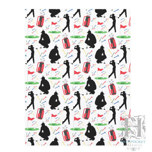 Golf Scrapbook Paper (Men)