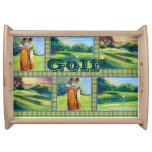 Golf Serving Tray at Zazzle