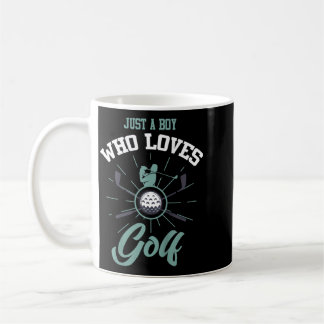Golf Shirt Boy Golfing Saying Funny Boys Golfer Coffee Mug