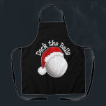 Golf shirt design for Christmas Apron<br><div class="desc">Golf shirt design for Christmas</div>