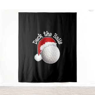 Golf shirt design for Christmas Tapestry