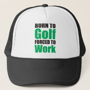 Golf Shirt Trucker Hat