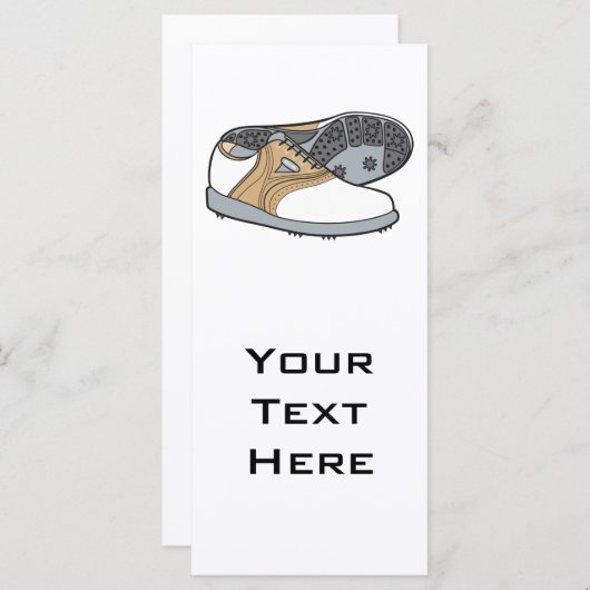 golf shoes (Front/Back)