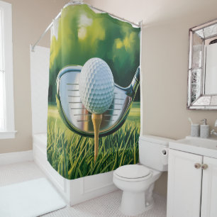 Golf Shower Curtain