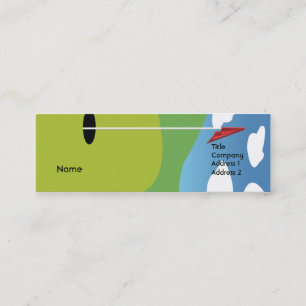 Golf - Skinny Mini Business Card