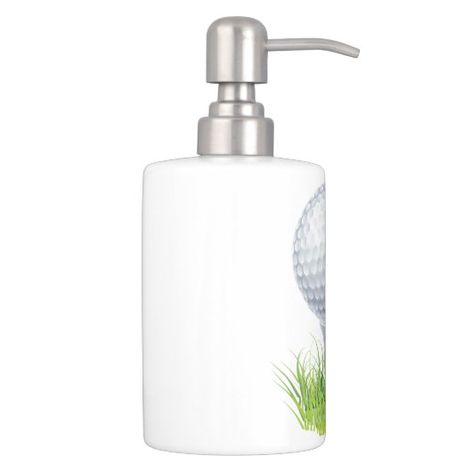 Golf Soap Dispenser And Toothbrush Holder (Right)