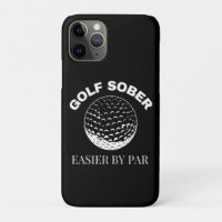 Golf Sober Easier By Par Funny Golfing Quote
