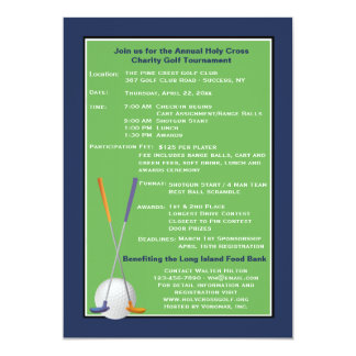 Golf Spirit Charity Tournament Invitation