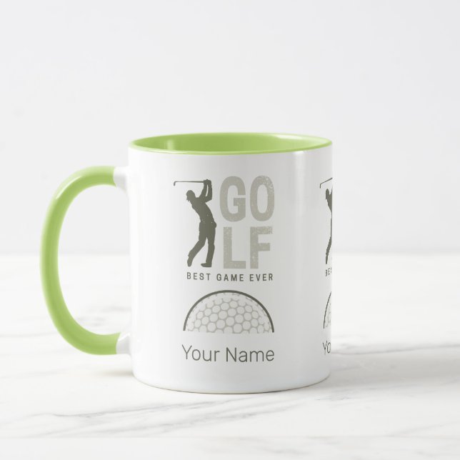 Golf Sport Best Game Ever for Golfers and Coaches Mug (Left)