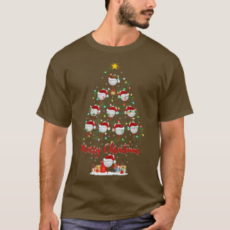 Golf Sports Lover Xmas Matching Santa Golf Christm T-Shirt
