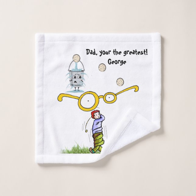 Golf Sports Towels Sets  (Wash Cloth)
