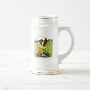 Golf Stein, Humorous Beer Stein