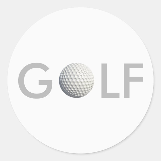Golf Sticker (Front)