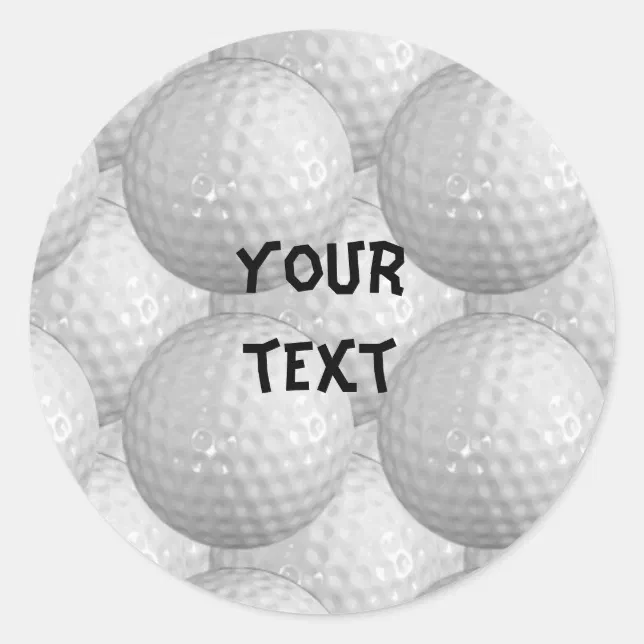 golf sticker | Zazzle