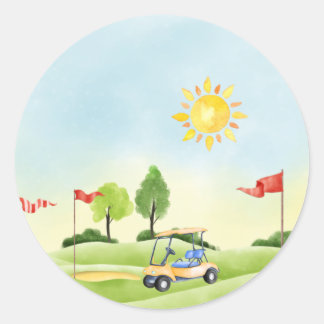 Golf Sticker