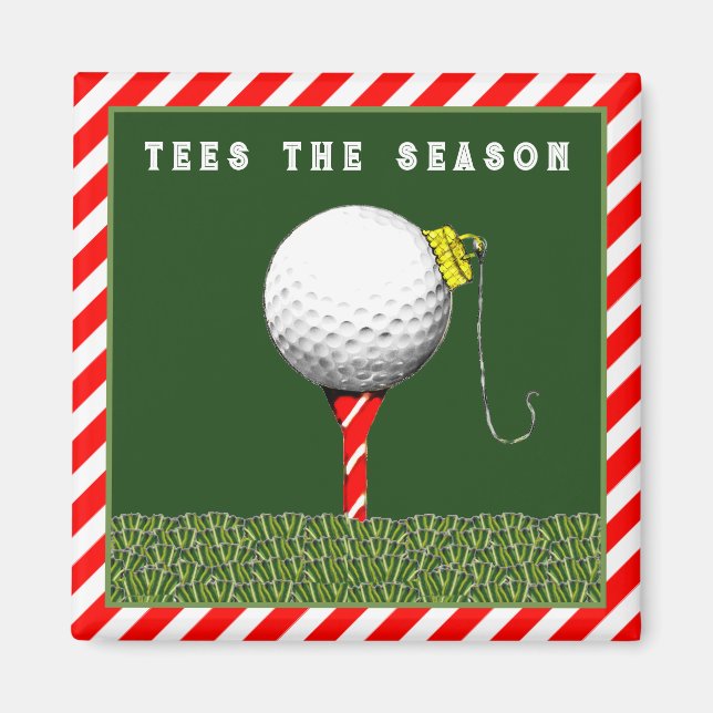 Golf Stocking Stuffers Magnet (Front)