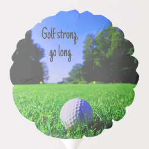 Golf strong go long grass golf ball balloon