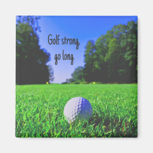 Golf strong go long grass golf ball magnet