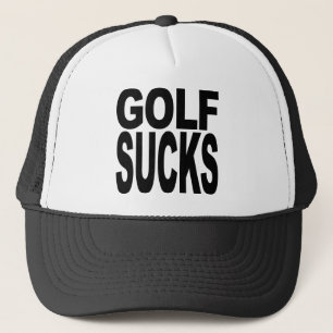 Golf Sucks Trucker Hat