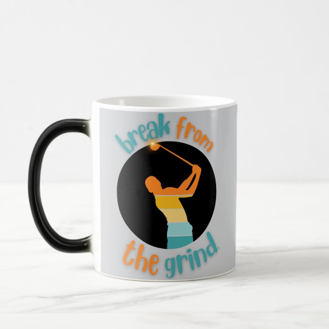 Golf Swing 2 Coffee Mug (Left)