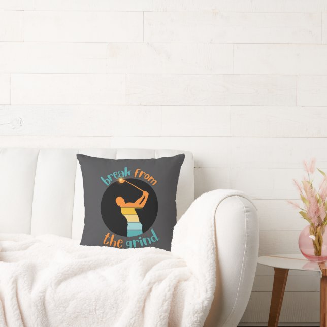 Golf Swing 2 Pillow (Couch)