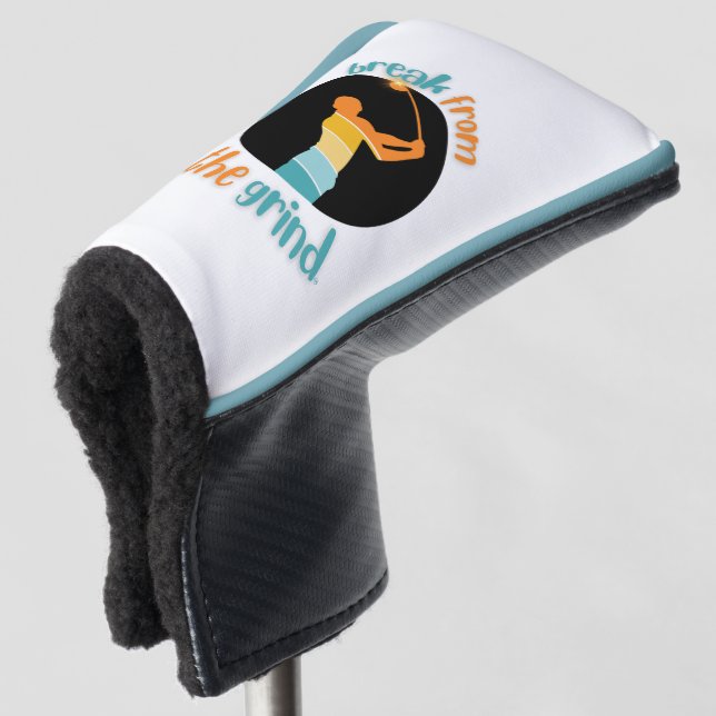 Golf Swing 2 Putter Cover (3/4 Front)