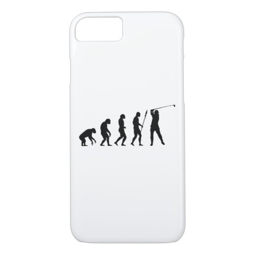 golf swing evolution iPhone 87 case