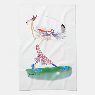 Golf Swing, tony fernandes Towel