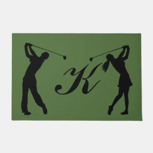 Golf Doormats Welcome Mats Zazzle