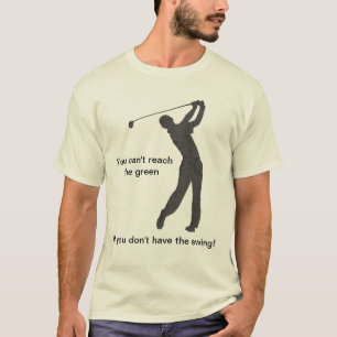 Golf Swinger Customizable T-Shirt