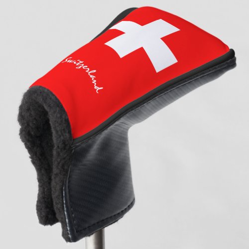Golf Switzerland  Swiss Flag  Golf Clubs Covers