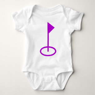 Golf Symbol Baby Bodysuit
