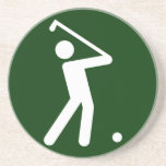 Golf Symbol Coaster<br><div class="desc">Golf Symbol Coaster
Customizable Background.
Choose the background color you want by clicking Customize it - Edit - Background.</div>