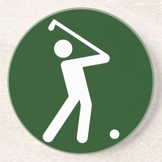Golf Symbol Coaster