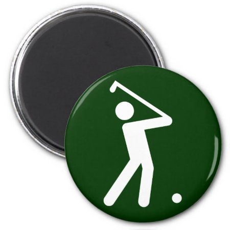Golf Symbol Magnet