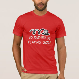 Golf t-shirt with funny quote