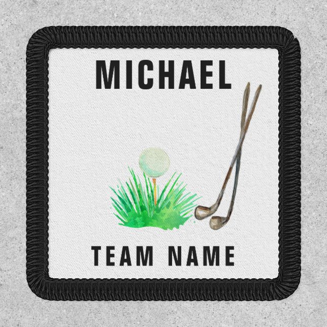 Golf Team | Player Name Patch (Front)