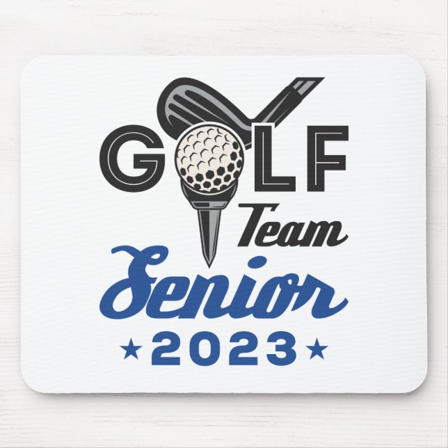 Golf Team Senior 2023 Mouse Pad (Front)