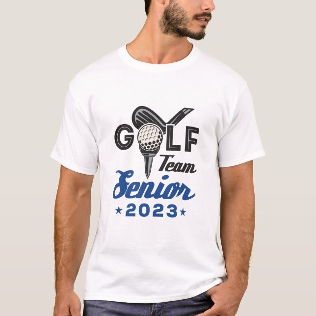 Golf Team Senior 2023 T-Shirt (Front)