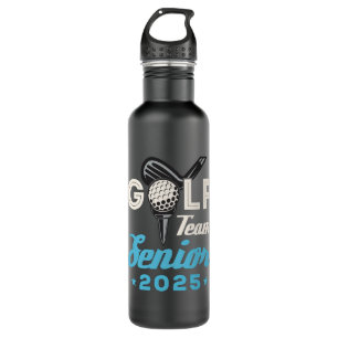 Golf Team Senior Class of 2025 Golfer Stainless Steel Water Bottle