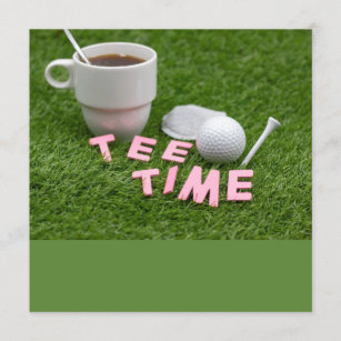 Tee Time or Tea Party Banner, Tee Time or Tea Party Gender Reveal