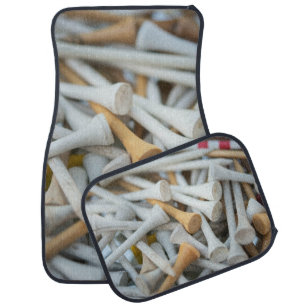 Golf Tees Car Floor Mat