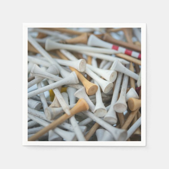 Golf Tees Napkins (Front)